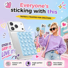 AhaStyle WG221 Magnetic Silicone Suction Cup Phone Mount