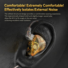 CVJ KE-S Dual Magnetic Dynamic Driver IEM In...