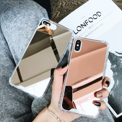 Para iPhone XR Estuche de TPU de acrílico co...
