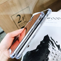 Para iPhone XR Estuche de TPU de acrílico co...