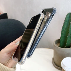 Para iPhone XR Estuche de TPU de acrílico co...