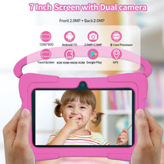 Tableta infantil BDF K3 de 7 pulgadas con Wi...