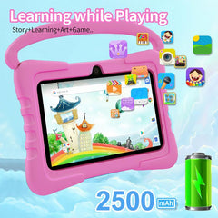 Tableta infantil BDF K3 de 7 pulgadas con Wi...