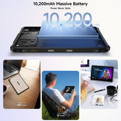 Tablet PC resistente Ulefone Rugking Pad 2 P...
