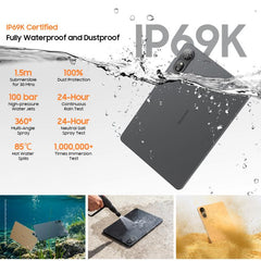 Tablet PC Blackview MEGA 12 de 12,2 pulgadas, 12 GB + 256 GB, Android 16