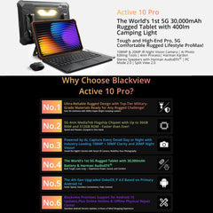 Tablet resistente Blackview Active 10 Pro 5G...