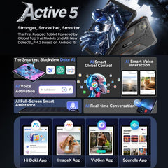 Tableta resistente Blackview Active 5 4G, 8 ...