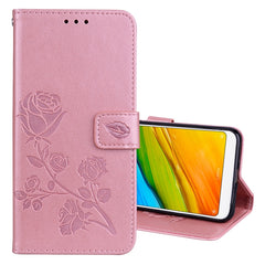 Para Xiaomi Redmi 5 Plus Funda de cuero PU a...