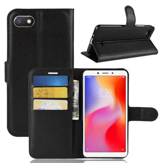 Estuche de cuero con tapa horizontal con tex...