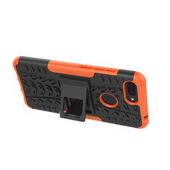 Estuche a prueba de golpes PC + TPU con patr...