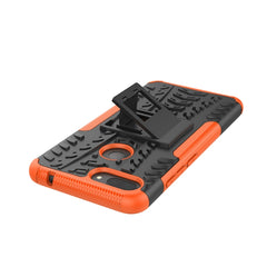 Estuche a prueba de golpes PC + TPU con patr...