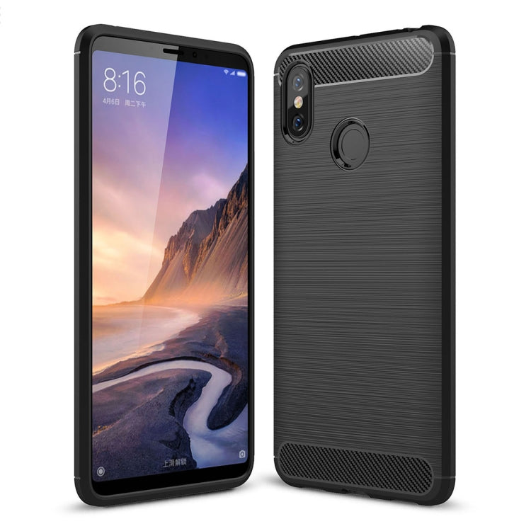 Funda de TPU a prueba de golpes de fibra de ...