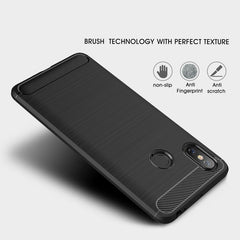 Funda de TPU a prueba de golpes de fibra de ...