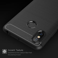 Funda de TPU a prueba de golpes de fibra de ...