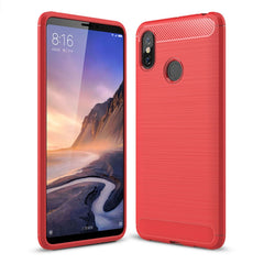 Funda de TPU a prueba de golpes de fibra de ...