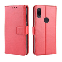 Crazy Horse Texture Horizontal Flip Funda de...