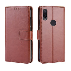 Crazy Horse Texture Horizontal Flip Funda de...