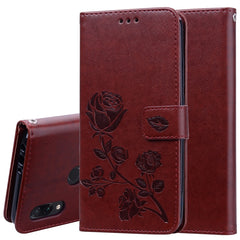 Funda de cuero PU con tapa horizontal en rel...