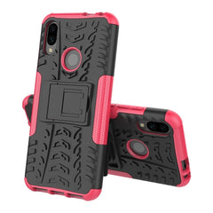 Funda TPU+PC con textura de neumático para Redmi Note 7