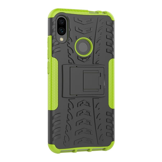 Funda TPU+PC con textura de neumático para Redmi Note 7