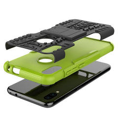 Funda TPU+PC con textura de neumático para Redmi Note 7