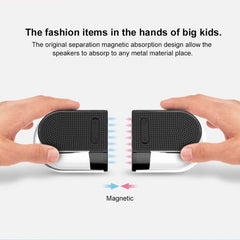 OVEVO True 3D TWS Altavoz HiFi inalámbrico magnético