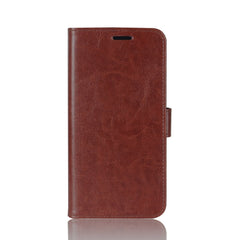 Funda de cuero con tapa horizontal de textur...
